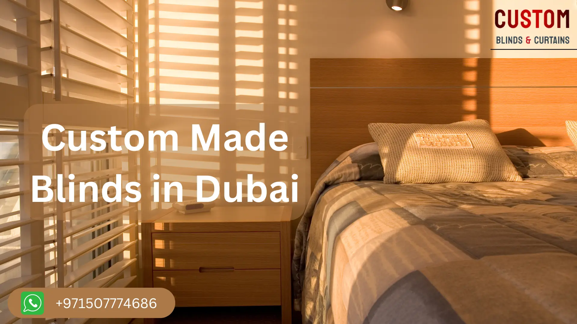 sustainable custom-made blinds in dubai