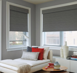 Light grey color roller blinds in dubai